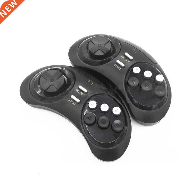 2.4G Wireless Controller Joystick Gamepad for Sega 16bit Ret
