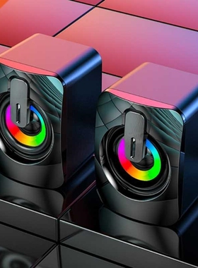 Computer Speakers PC Sound Box HIFI ereo Microphone USB Wi