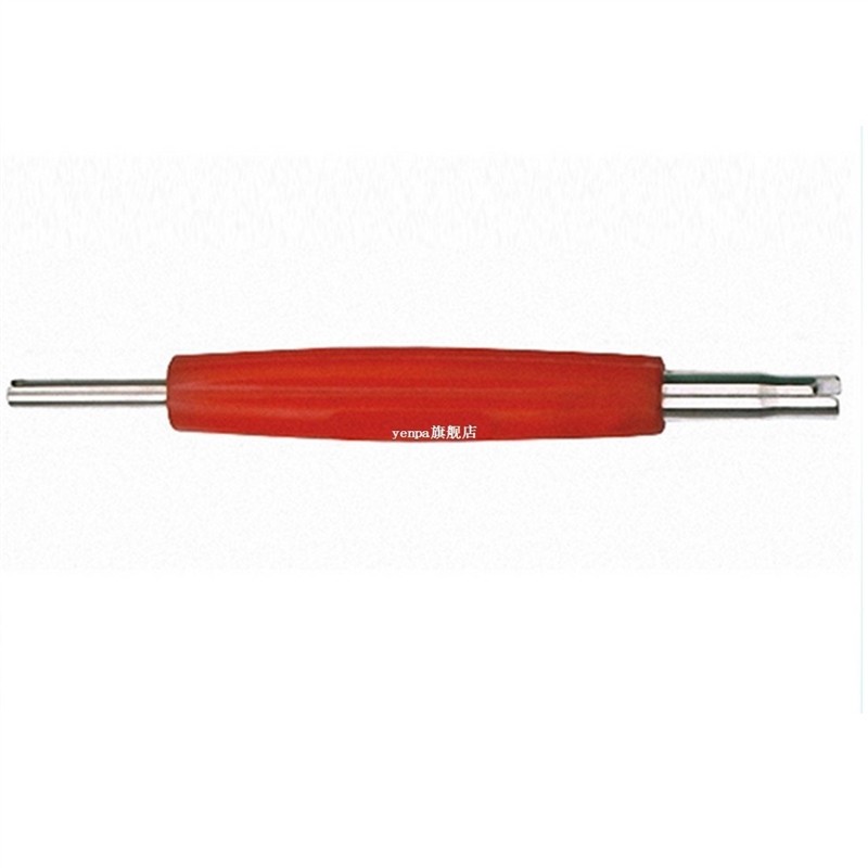 2 Ways Tire Tyre Valve Stem Core Remover Key Tool A/C and Au