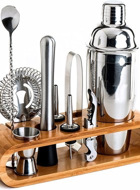 Mixology Bartender Kit 10-Piece Bar Tool Set with Stylish B