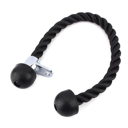 Tricep Rope Pull Press Down Push Pull Cord Multi Gym Lat Bar