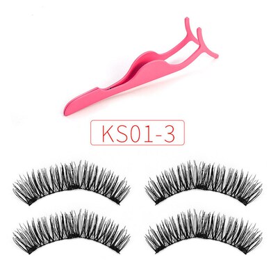 3d Magnetic Eyelash Extension with Eyelashes Tweezers profes