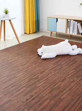 Baby EVA Foam Play Gym Puzzle Mat Wooden Interlocking Exerci