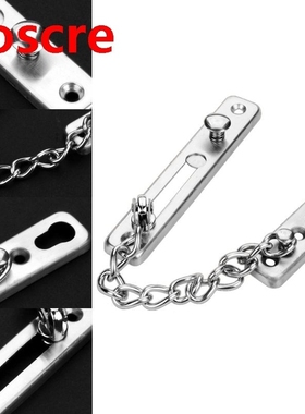 Stainless Steel Security Door Sliding Chain Lock Anti-Theft