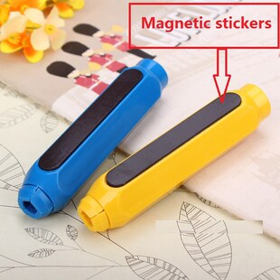 [] 4pcs/lot Dustless Chalk Holders magnetic Holder Pen Porta