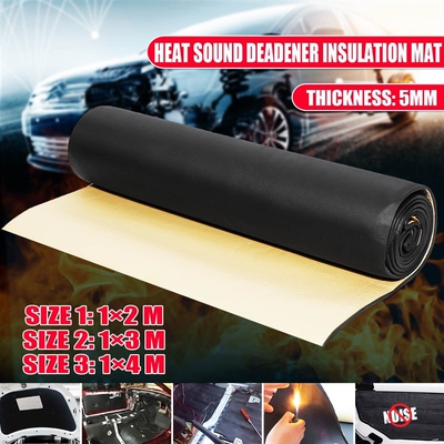 1 Roll 5mm  Auto Sound Deadening Cotton Heat Insulation Pad