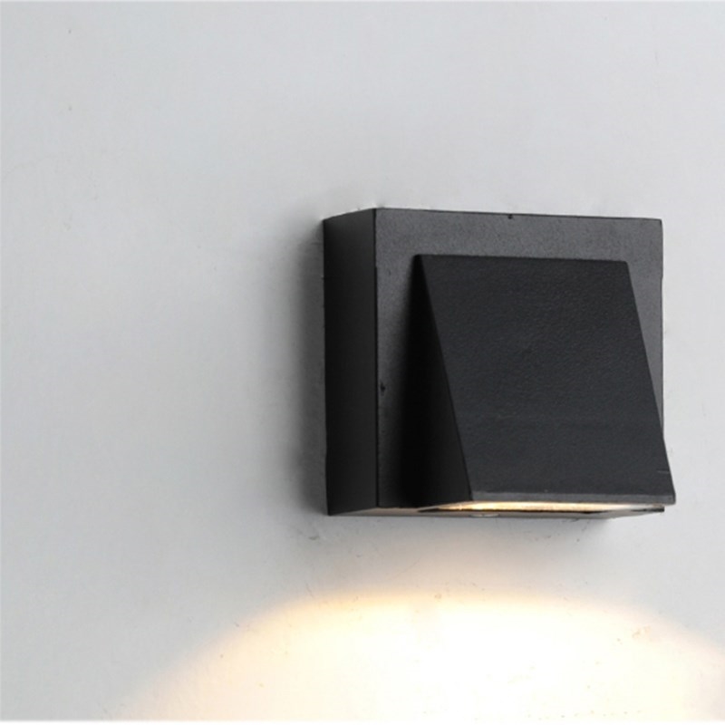 Modern simple creative outdoor waterproof wall lamp LED cour