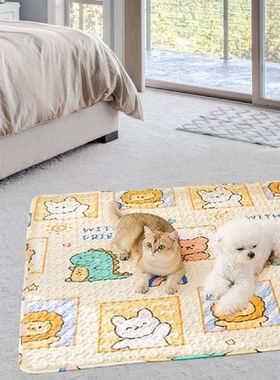 Reusable Dog Pee Pad Cute Dog Housebreaking Pads Washable