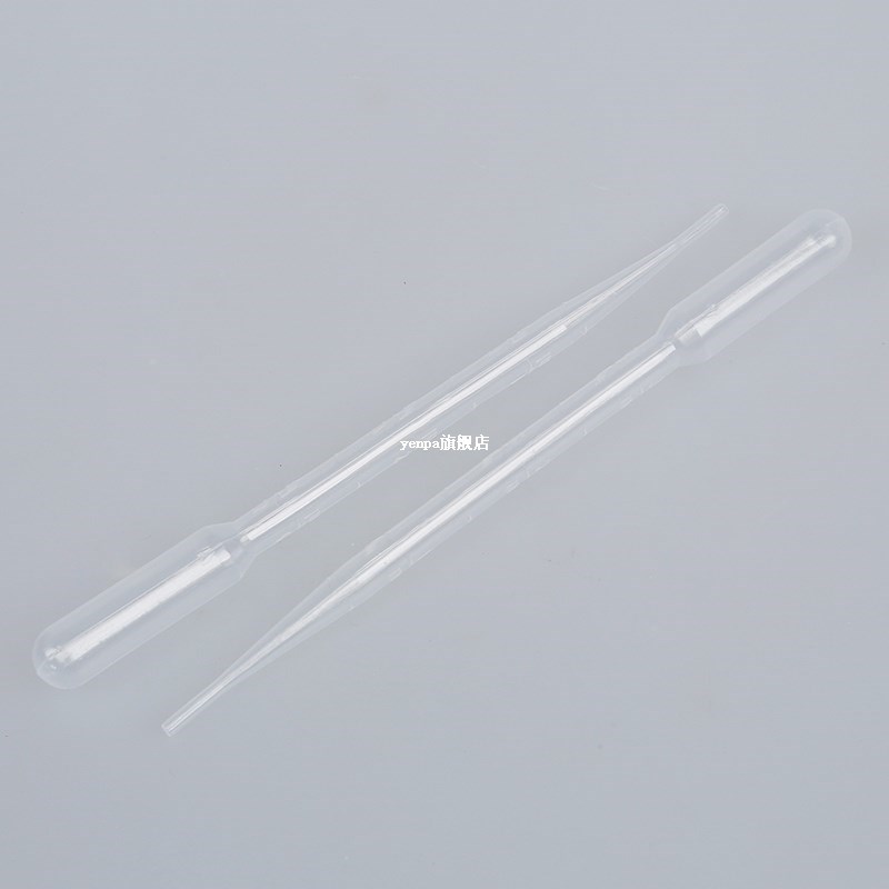 50pcs 3 ml pipette to transfer Dropper Scales transparent