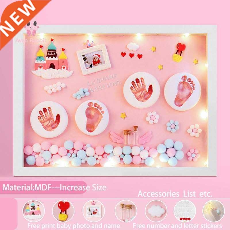 Baby Newborn Gift Set Baby Items Gift Clay Hand Foot  Bab