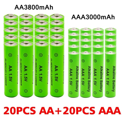 AA + AAA  new rechargeable AA battery 1.5V AAA Alkaline