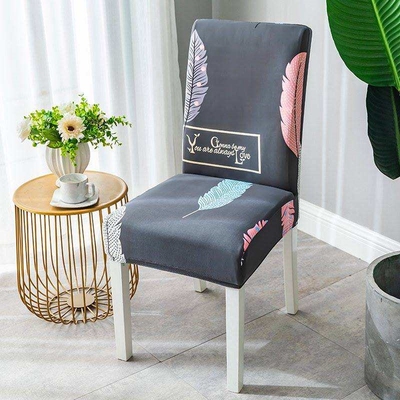 Nordic restaurant dining chair cover simple household
