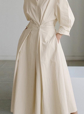 Oversized Elegant Women Spring Sundress ZANZEA Fashion Lapel