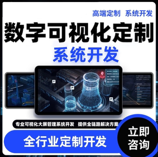 数据可视化大屏开发智慧城市智慧园区管理平台数字孪生系统开发