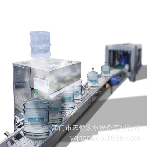 厂家D制 5线加桶水全自仑动灌装机 大桶纯净XF水生产1装8.9L桶装