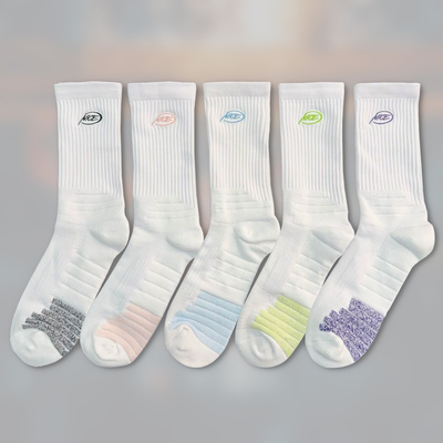 NICEID刺绣篮球袜高筒美式精英加厚毛巾底防滑吸汗男女长筒运动袜