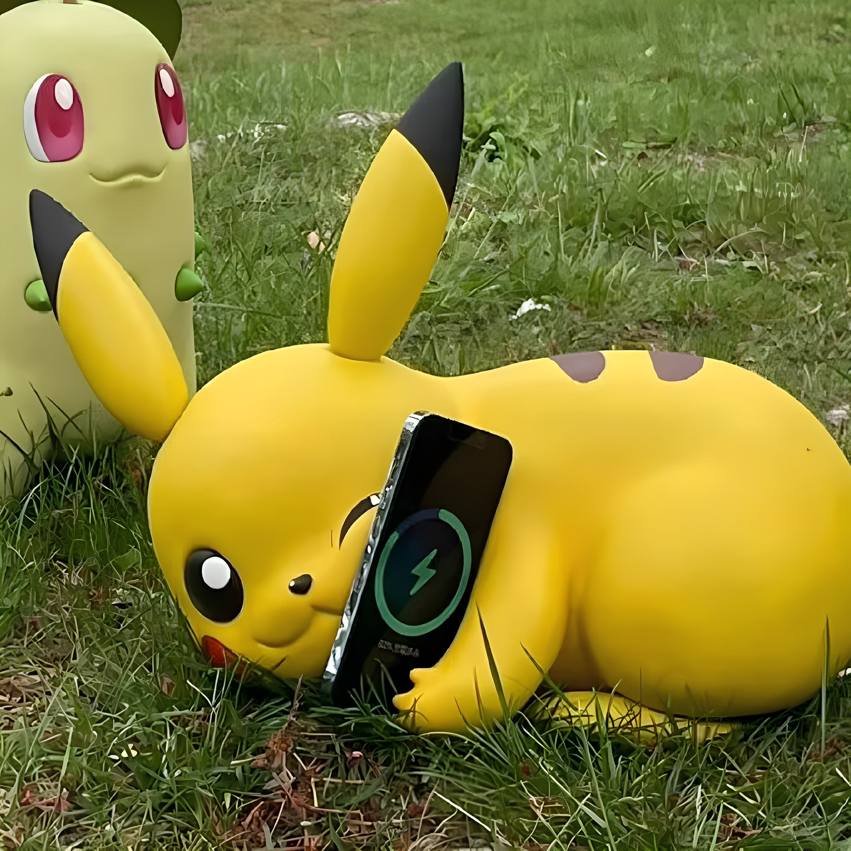 皮卡丘十万伏特手机无线充精灵宝可梦同款苹果华为通用创意无线充,模玩/动漫/周边/娃圈三坑/桌游,动漫3C周边/数码电器,淘宝优惠券,粉丝福利购,淘宝优惠卷