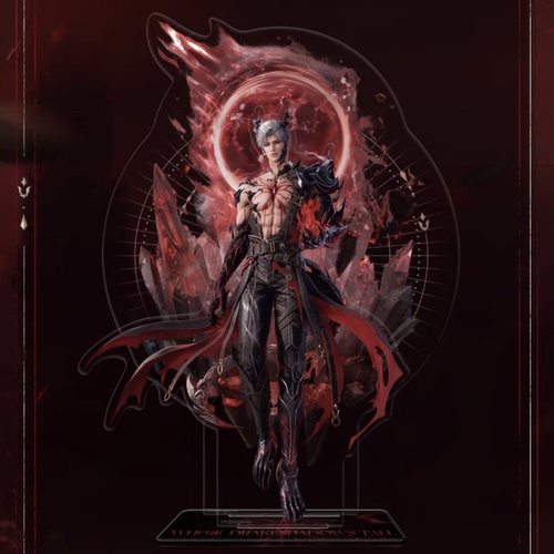 自制恋与深空周边秦彻深渊主宰系列角色高颜值双插亚克力立牌摆件