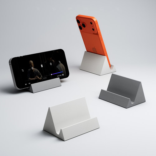 简约创意个性清水泥手机平板支架