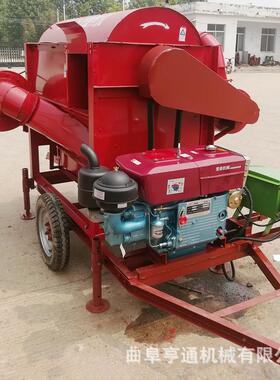 大型12稻麦脱粒机 油款大脱粒机 柴三5分离豆XHA高粱脱粒机