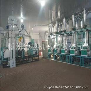 大合型组磨粉VCT机 全自动麦磨小成面机套面粉机