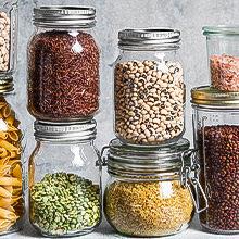 Wolesale glas jar food jar ja pihcklesr bott95723le s500ml