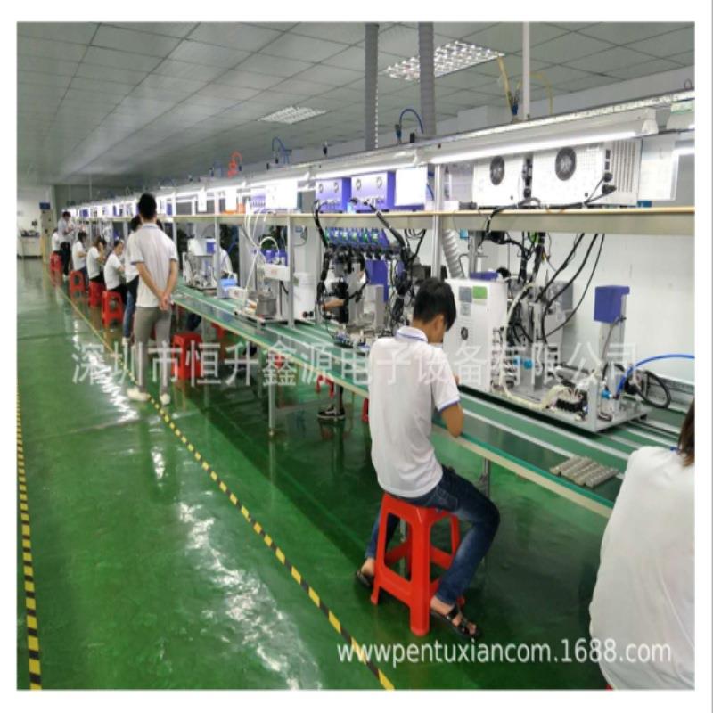 喇叭HSX-054点胶线流水 皮带流水线生产线 双皮机带山回流线 坪流