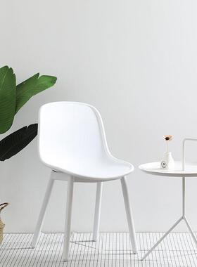 欧椅ins北创子意闲椅现8607B代简休约小户型家用会客接待洽谈椅电