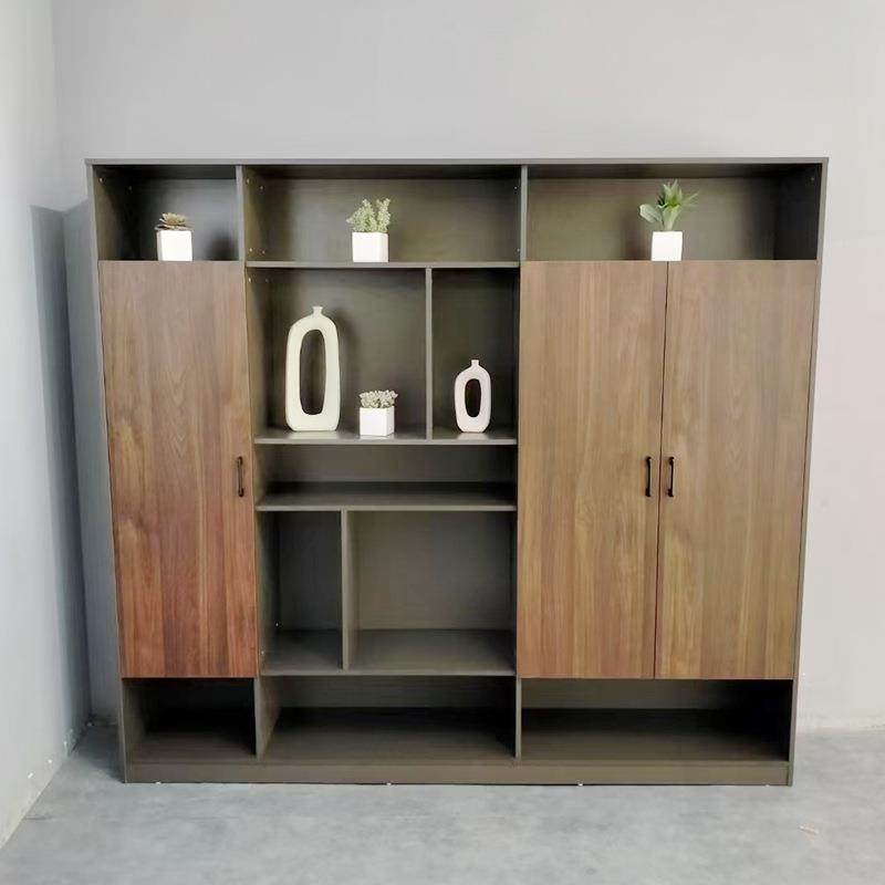 办锁室公木质现代办公档案HS007书柜老板桌文柜件资料柜带柜子背,住宅家具,书架,淘宝优惠券,粉丝福利购,淘宝优惠卷