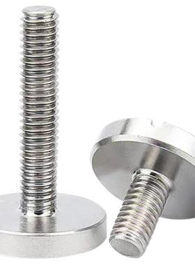 M2M3M4M5M6M8M1 304不锈0钢一字平头螺大圆头螺钉开槽栓GB丝86913