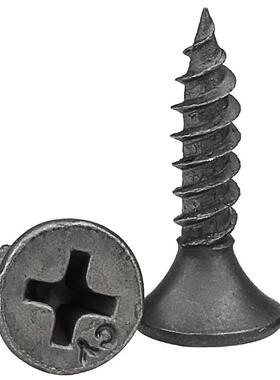 石度膏板专用黑色磷干化粗牙高强干壁钉散11装墙板钉墙攻自螺丝M3