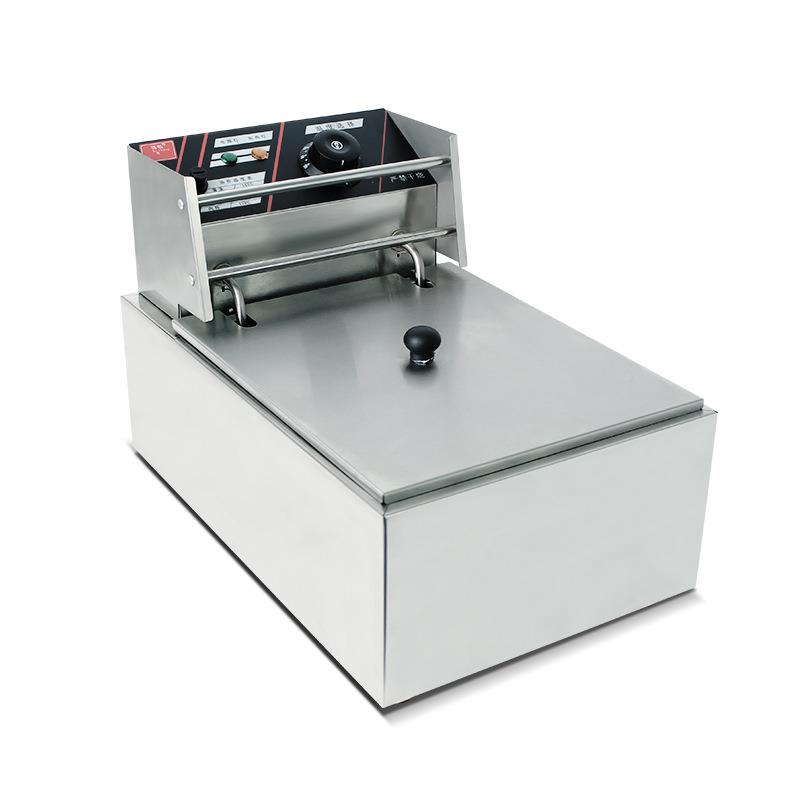 电炸油 单缸商用炸锅 炸串油炸机炸油机条炸鸡炉排炸薯塔OKU炸锅