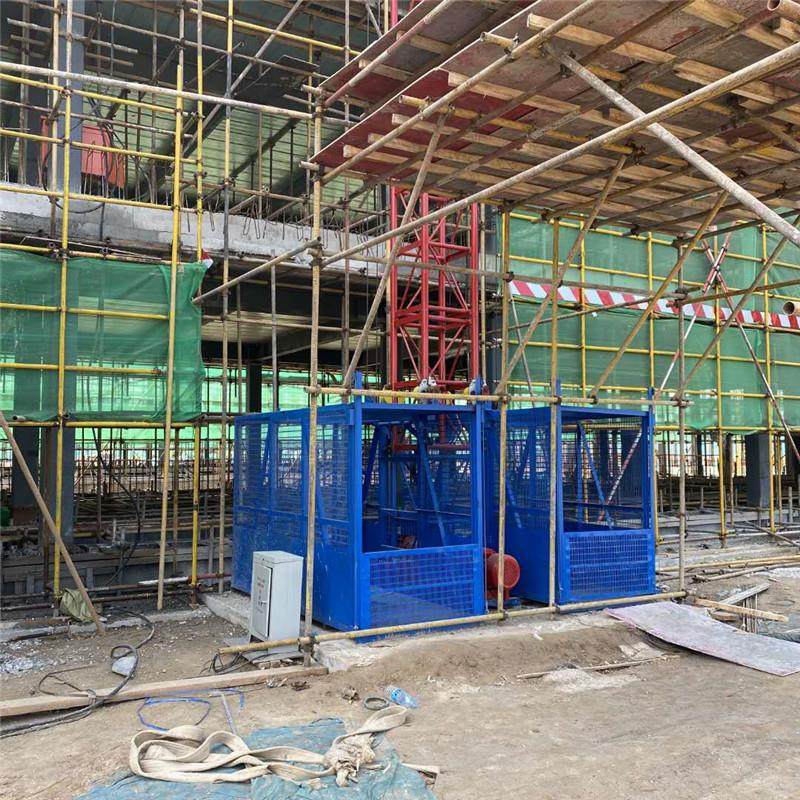 S1料00/100施工升降工机 施升降机厂家 物提升机 SS100/10S优品