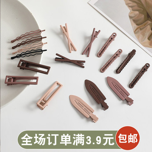 小发夹女春夏侧边刘海夹碎发夹整理bb夹爱心发卡夹子义乌饰品头饰