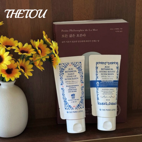thepurelotus济州岛白莲花防晒霜