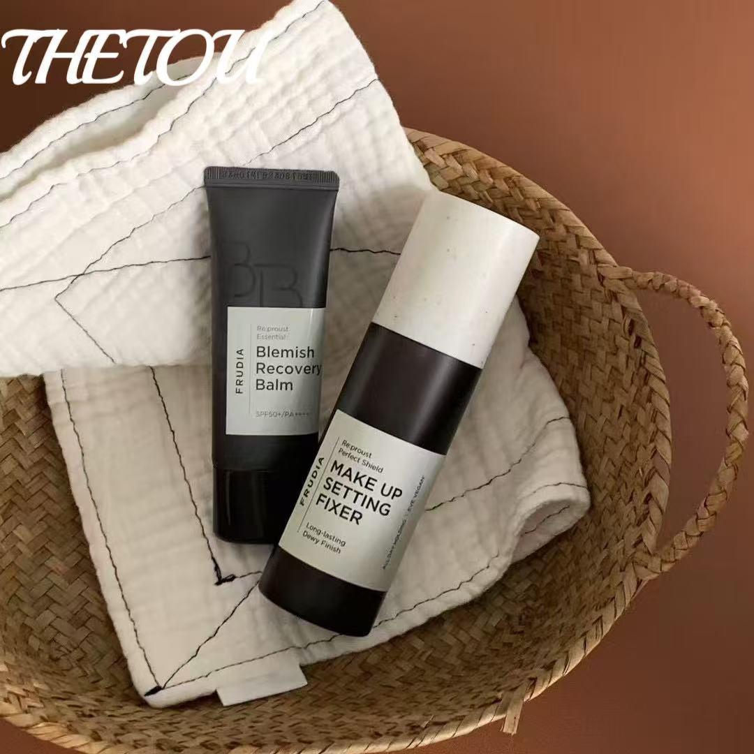 现货 韩国院线手指粉霜▲FRUDIA 养肤BB粉底遮瑕修饰肤色保湿