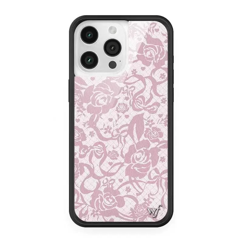 thumbnail for wildflower phone case printed rose suitable for iPhone 17 Pro Max 15 Plus 13 Pro Max iPhone 16 Pro trendy WF protective cover series Fashion 12 Full Coverage Shockproof Women