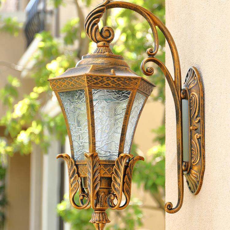 户外壁灯过道阳台灯欧式仿古别墅庭院灯门口外墙灯室外走廊灯led