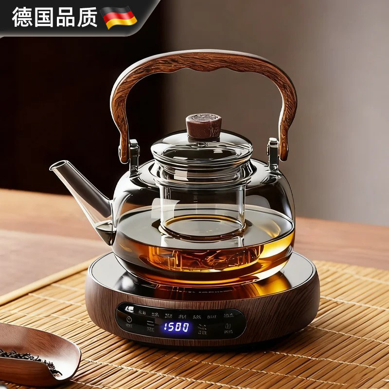 德国玻璃煮茶壶大容量烧水电陶炉