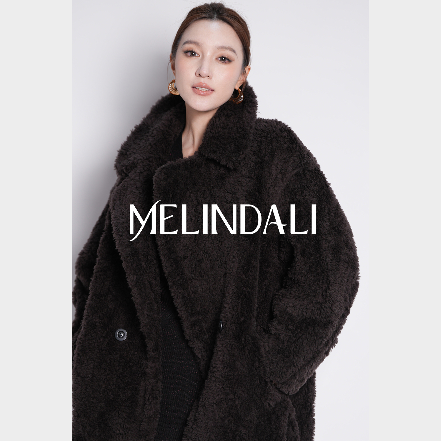 MELINDA LI【泰迪2.0】M@xM@r@同版100绵羊毛宾霸里泰迪大衣外套