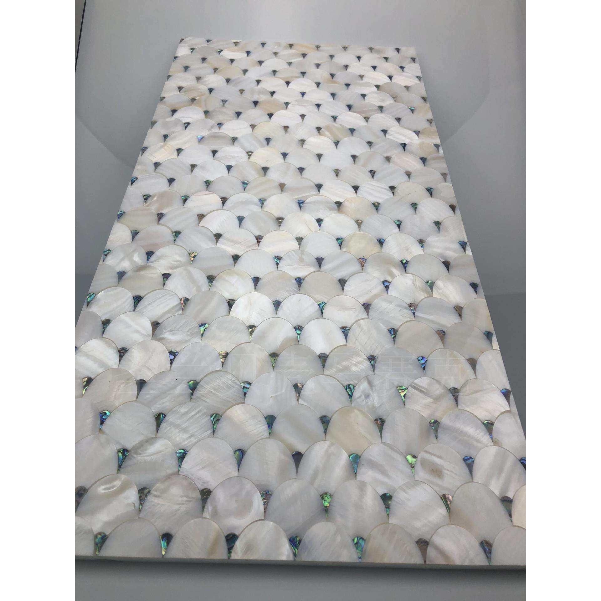 江西贝壳马赛克拼花贝壳马赛克孔雀开屏家俱装饰板