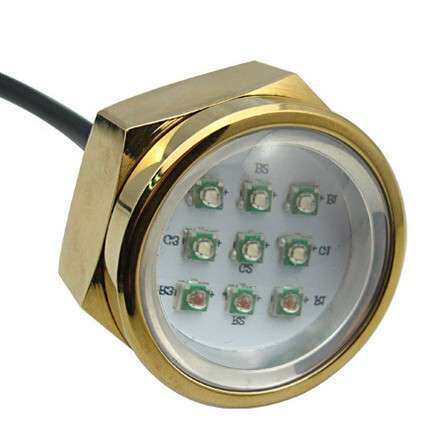 LED船用游艇灯 ebay  Wish 热款水底灯排水灯 27W