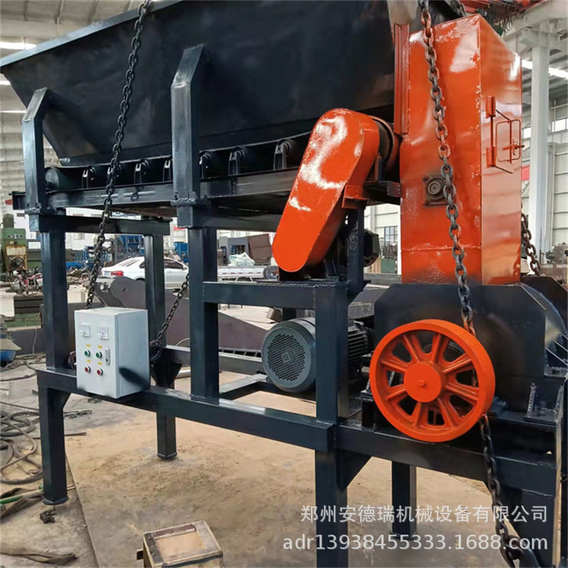 铲车上料粉土机 能把湿黏土粉碎机器 大型工程用土粉土机