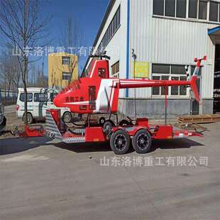 牵引平板车集装箱重型运输厂区周仓储转无动力拖车四轮牵引拖挂车