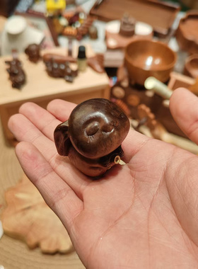 祈福兔摆件 兔子香插