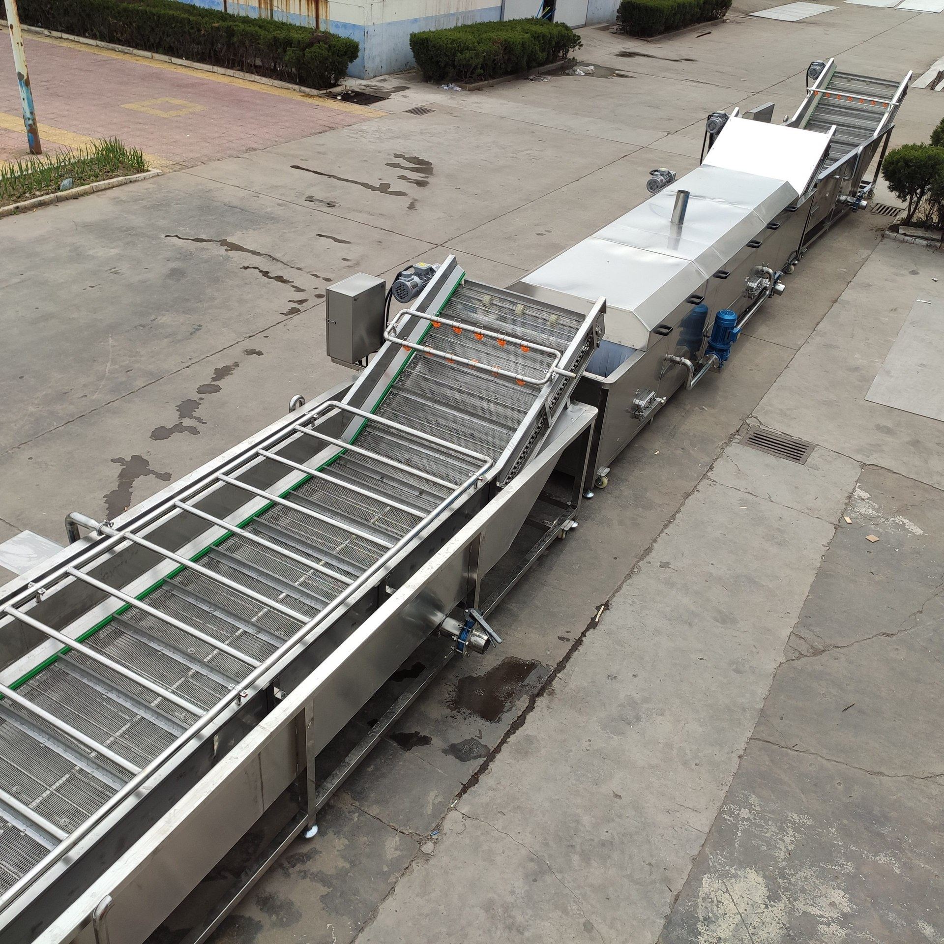 食用菌类清洗漂汤预煮流水线 香菇银耳气泡清洗机设备 8