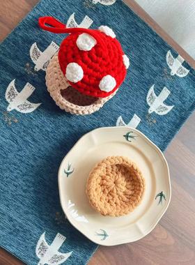 替换窝垫 鸟窝通用 | 鹦鹉文鸟珍珠鸟手工编织鸟窝软垫 秋冬款