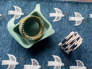 小鸟圈圈秋千鹦鹉吊环鸟窝｜原创手工编织小鸟秋千 秋冬新色