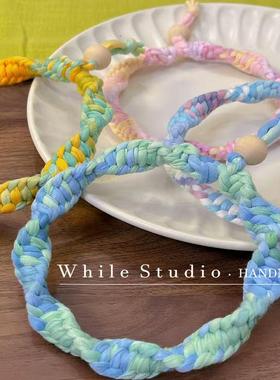 「旋转阶梯」小鸟秋千吊环｜原创手工制鸟笼布置装饰小鸟鹦鹉秋千