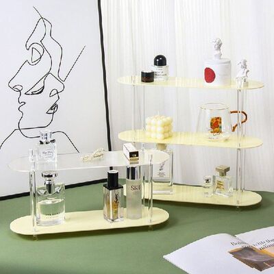 Acrylic Display Stand For Perfume Cup Cosmetic Riser Holder